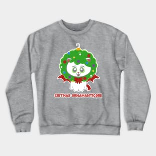 Critmas Ornamanticore // D20 // Christmas Crewneck Sweatshirt